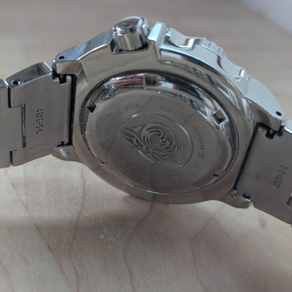 Seiko Monster - Men's Automatic Diver's Stainless Steel Black Dial [SKX779K1] - Picture 3 of 5